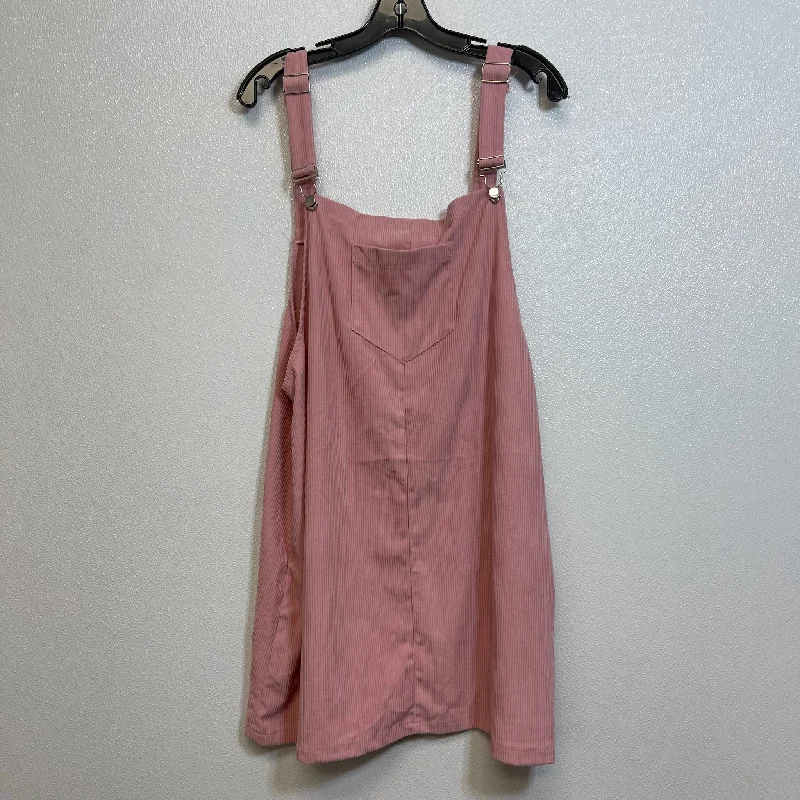 Dress Casual Short By Cmf In Rose, Size: 2x