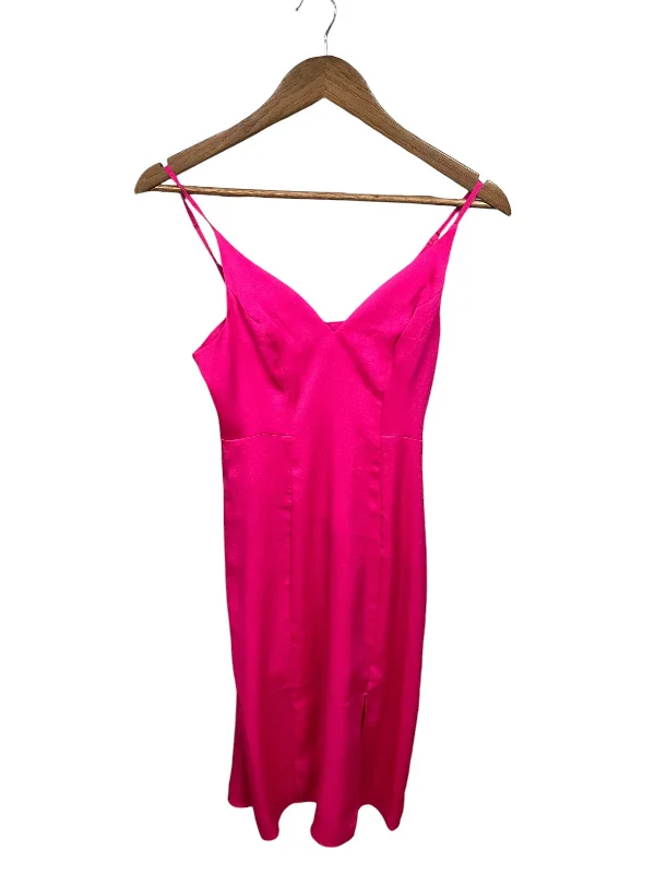 Dress Casual Short By Express In Pink, Size: Xs