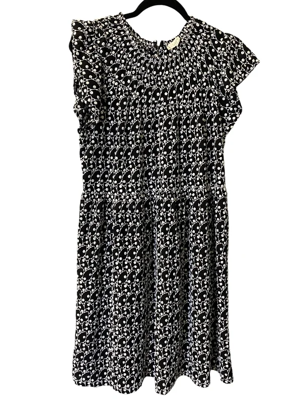 Dress Casual Short By Loft In Black & White, Size: M