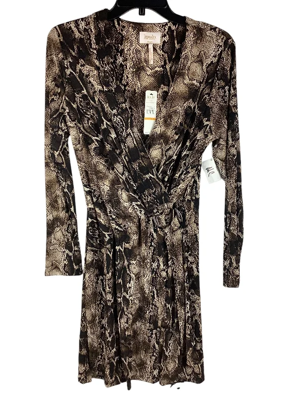 Dress Work By Laundry In Snakeskin Print, Size: S