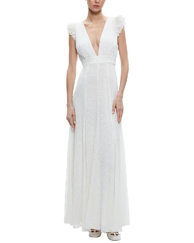 alice + olivia Vanna Maxi Dress