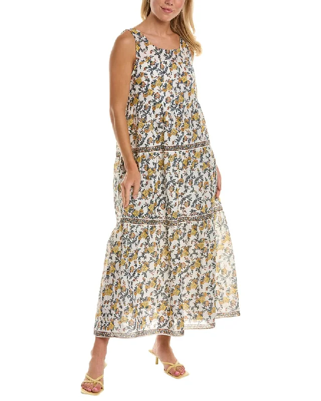 Max Studio Tiered Maxi Dress