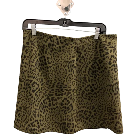 Animal Print Skirt Mini & Short Gilli, Size L