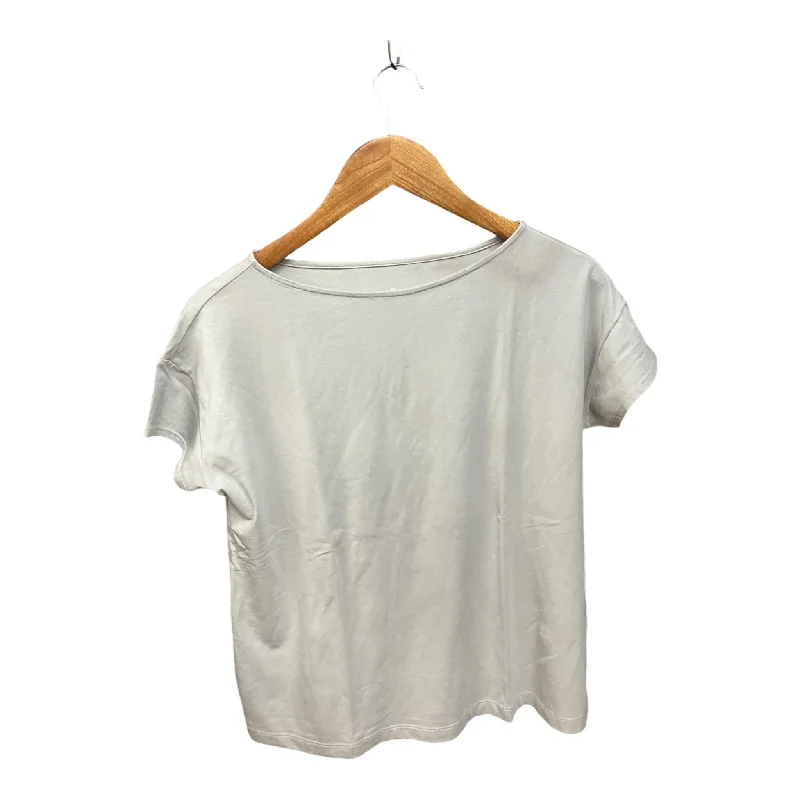 Top Short Sleeve Basic By J. Jill In Grey, Size: S