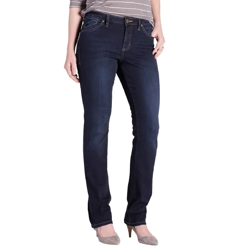 Portia Straight Jean In Dark Indigo