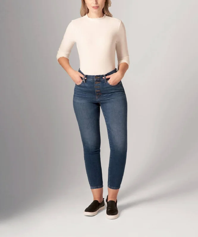 Valentina Skinny Jean In Tribeca Blue