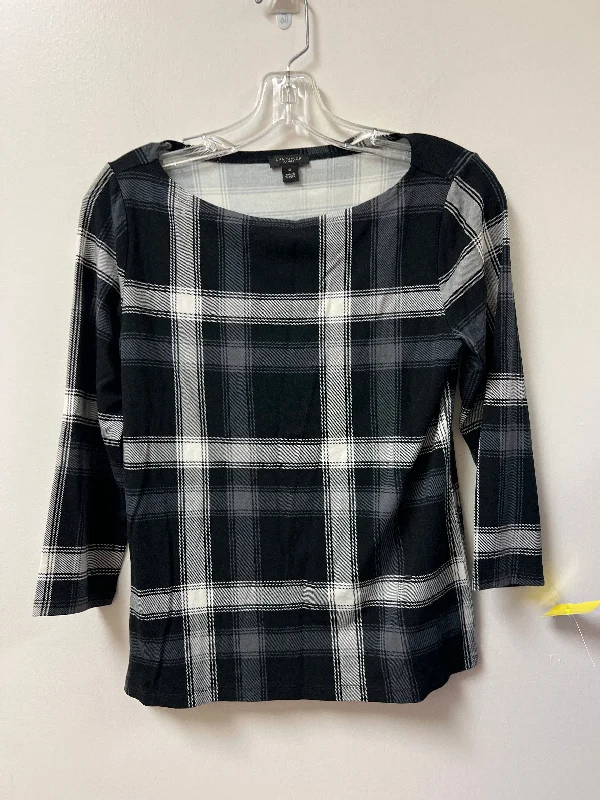 Top Long Sleeve By Ann Taylor In Black, Size: Xs