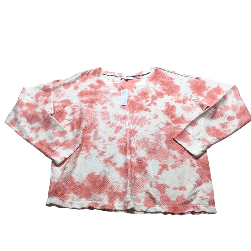 Top Long Sleeve By New Directions In Tie Dye Print, Size: Xl