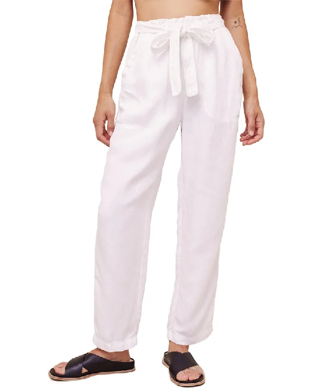 Bella Dahl Clover Button Front Relaxed Crop Pant